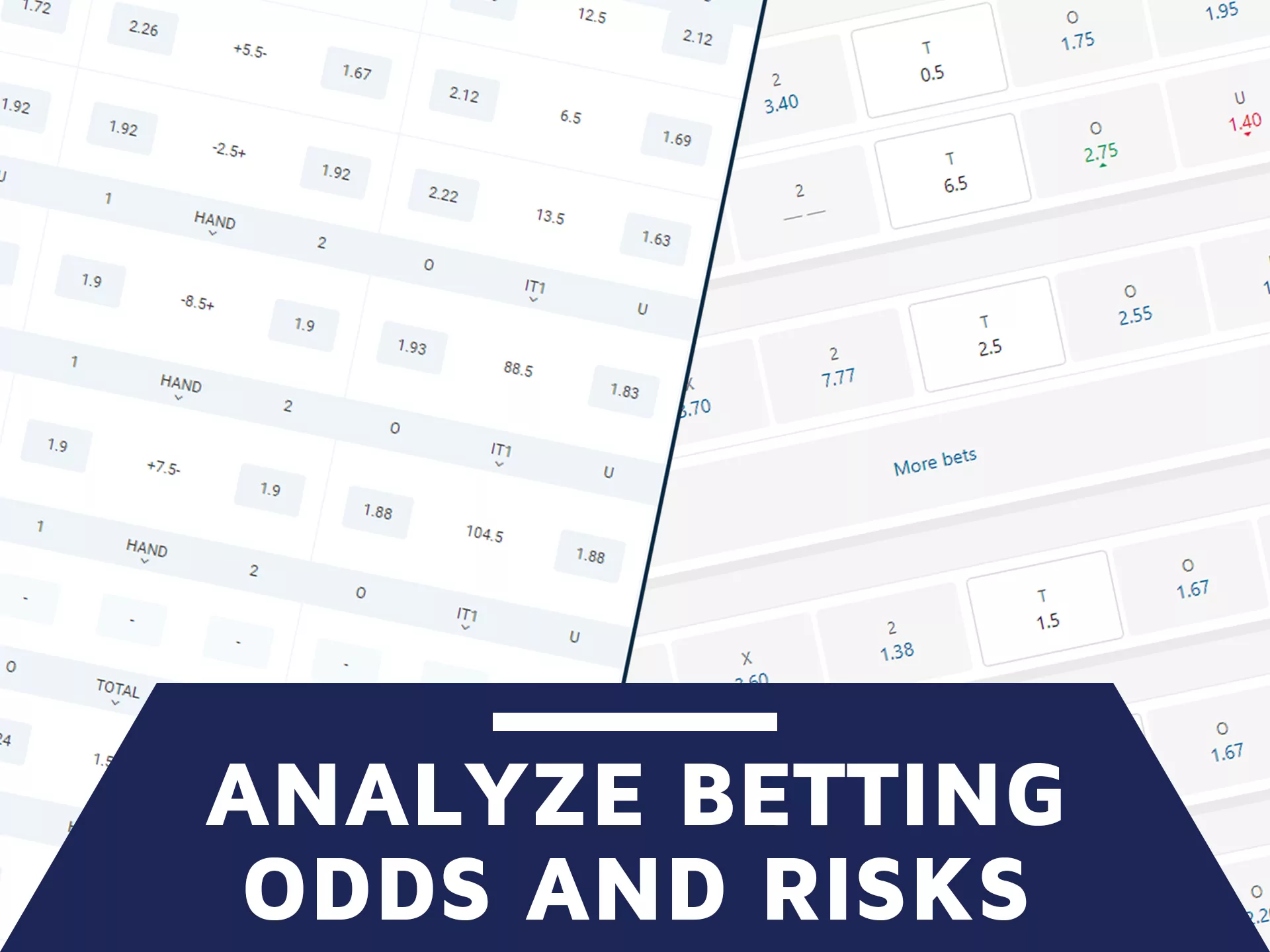 Analyze betting odds for best bet.