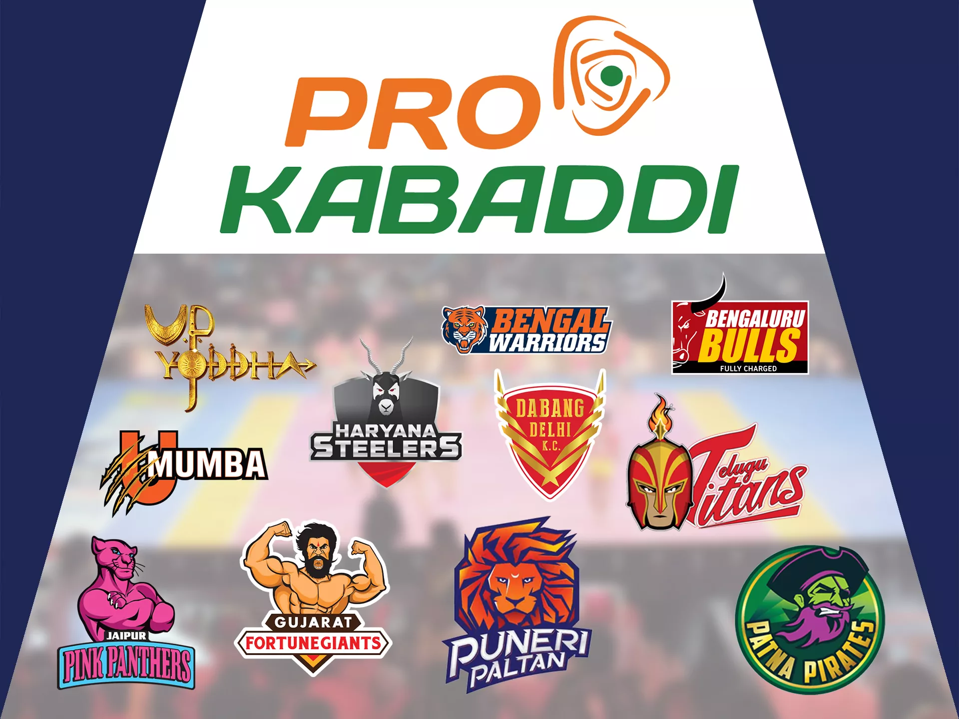Choose your favourite Kabaddi team.