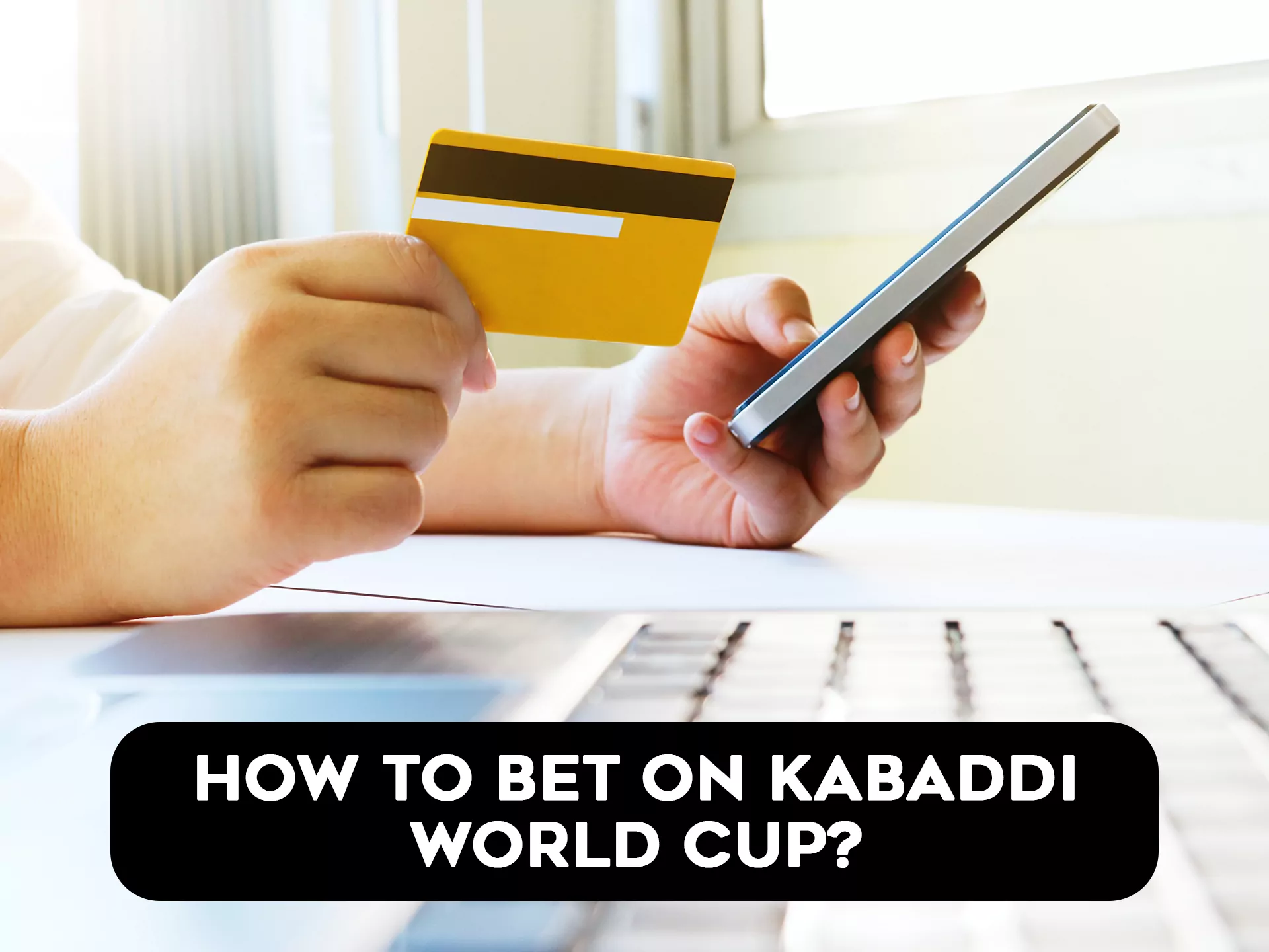 Bet on your favourite kabaddi team.